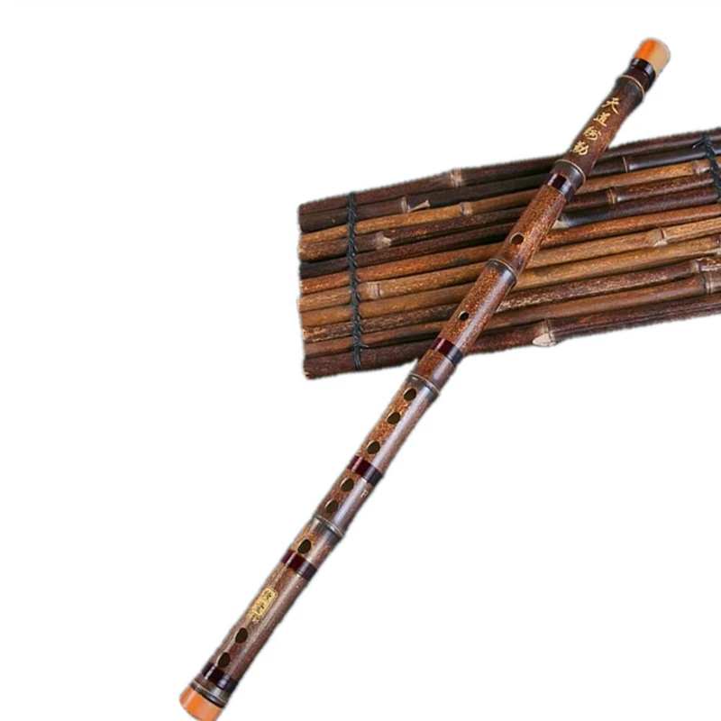 

Chinese Purple Bamboo Flute DIZI Unpainte EFG key flauta transversal Bambu one section China Handmade flauta embolo