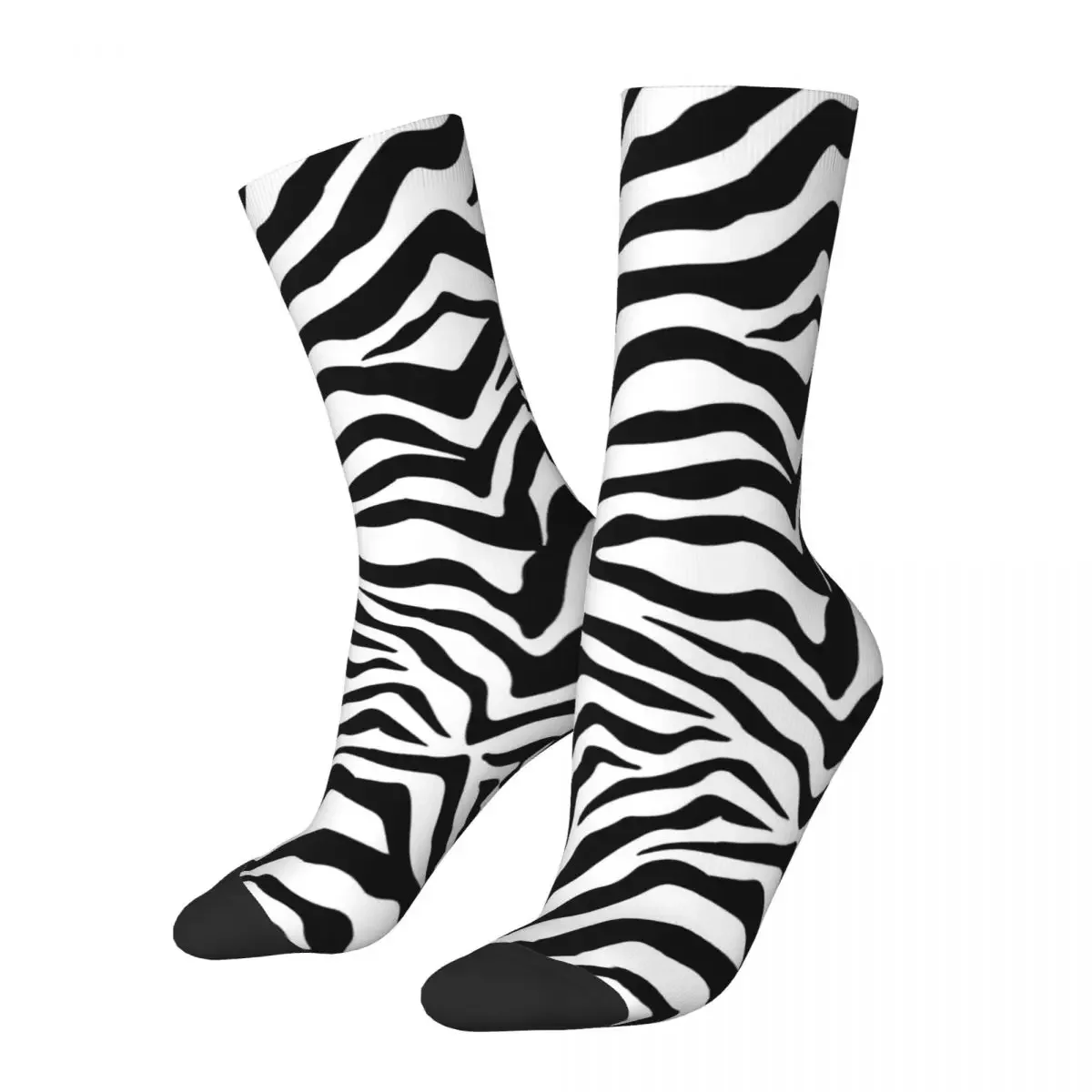 

Zebra Print Socks Harajuku High Quality Stockings All Season Long Socks Accessories for Man's Woman's Gifts