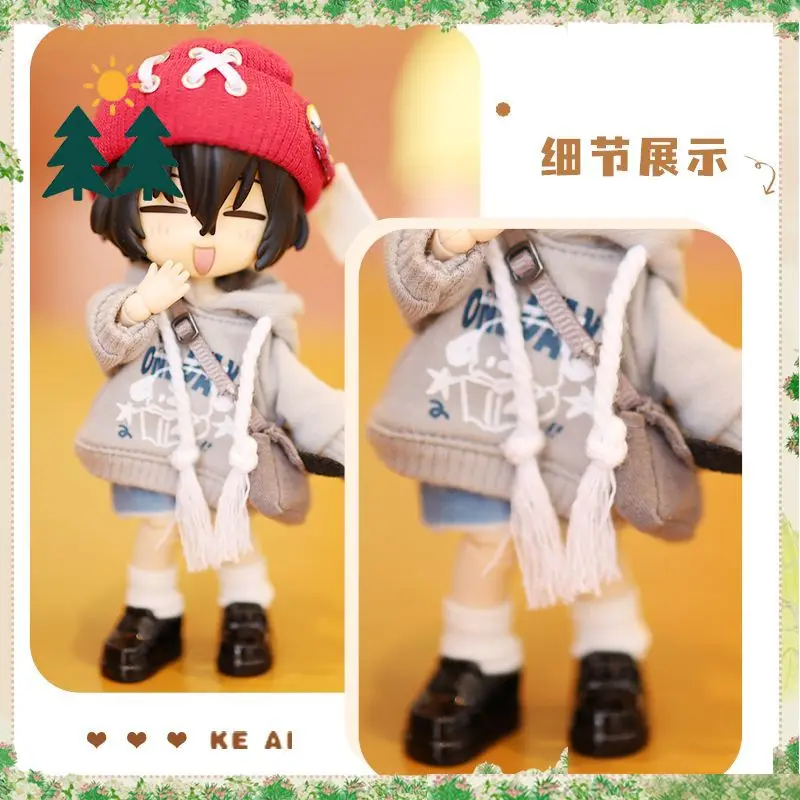 Original Good Smile Company Bungo Stray Dogs Osamu Dazai OB11 BJD Figure Cute Mini Fun Desk Ornament Collect Toys Girl Boys Gift - view 5