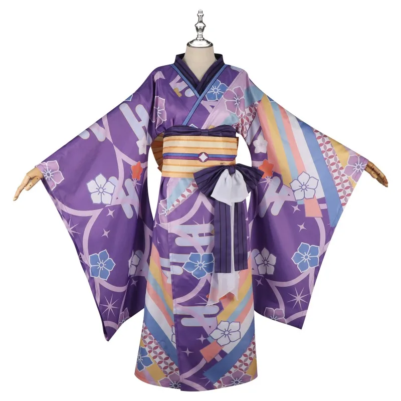 بدلة كيمونو يابانية أنيمي كانام كوسبلاي مادوكا للنساء، ملابس سحرية لحفلات الهالوين ومهرجان الألعاب النارية