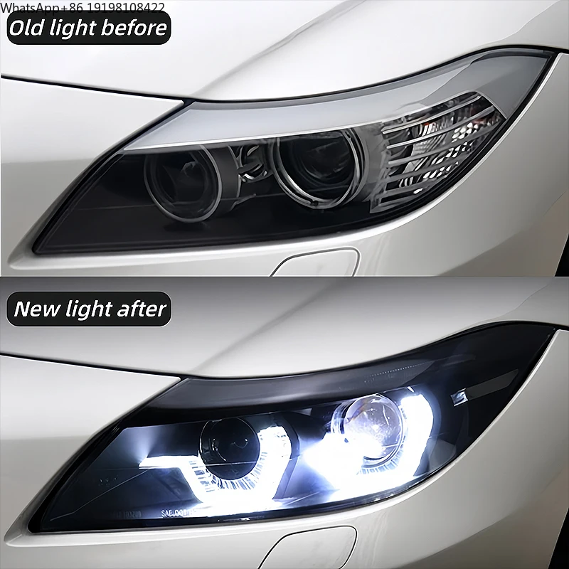 For BMW Z4 2009-2016 E89 Car Styling LED Headlights with DRL Hid Head Lamp Angel Eye Bi Xenon Beam 36W Power Auto Accessories