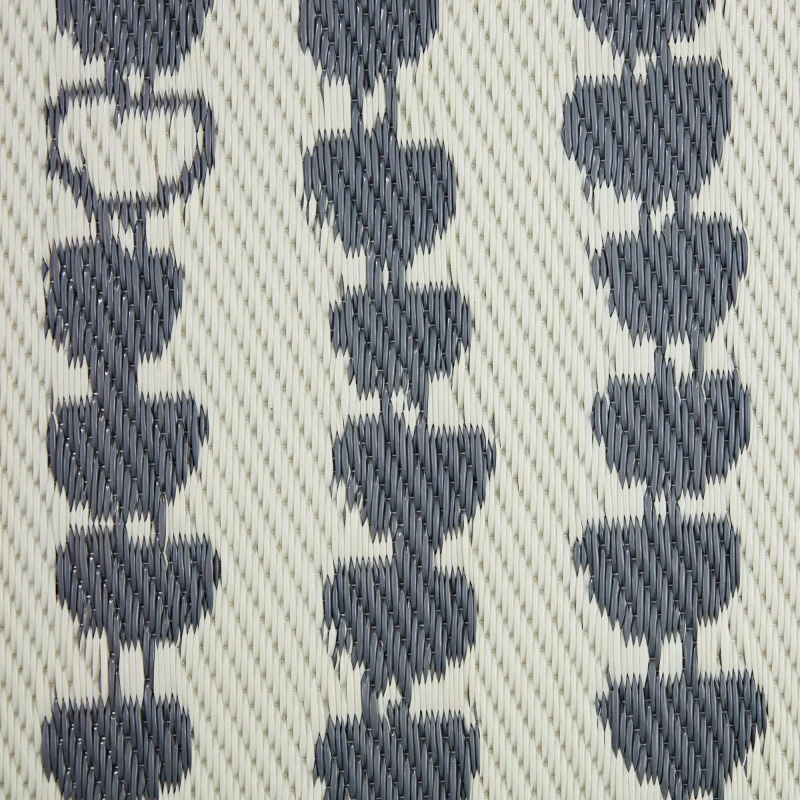 Edenbrook 스트라이프 화살표 영역 러그 - 차콜, 5 x 8