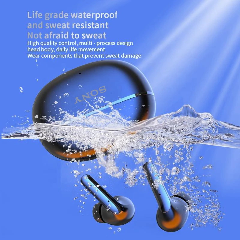 الأصلي سوني الهواء 7 سماعة TWS سماعة رأس بخاصية البلوتوث HiFi سماعة رأس لاسلكية ميكروفون الحد من الضوضاء سماعات الأذن لعبة الحركة سماعة