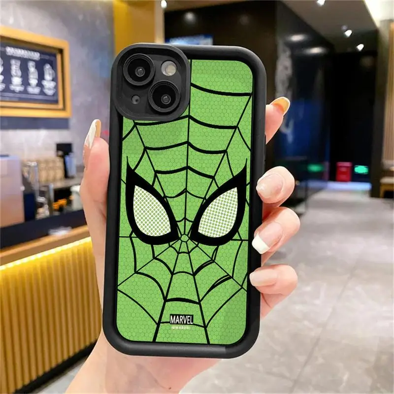 Marvel Sipider Man Logo Phone Case for Xiaomi Redmi Note 11 Pro 5G 12S 11S 12 13 11 Pro Plus 10S 10 Pro 13 5G Capa Soft Cover