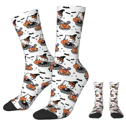 Official Hello Kitty Trick Or Treat Halloween Sock Fashion Men's Socks Harajuku Sport Women Socks Spring Summer Autumn Winter