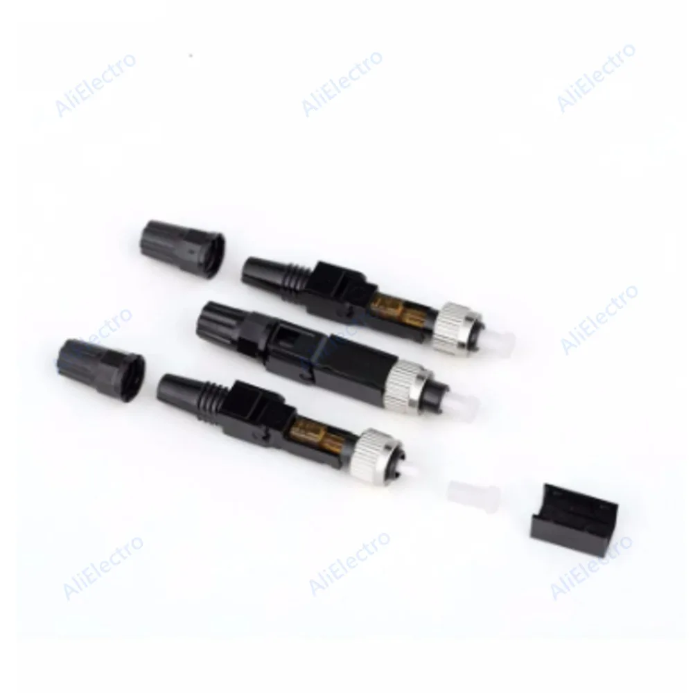 10pcs FC UPC Fast Connector FTTH FC/UPC Fiber Optic Quick Connector Fiber Optic Field Assembly Embedded Bste image 5