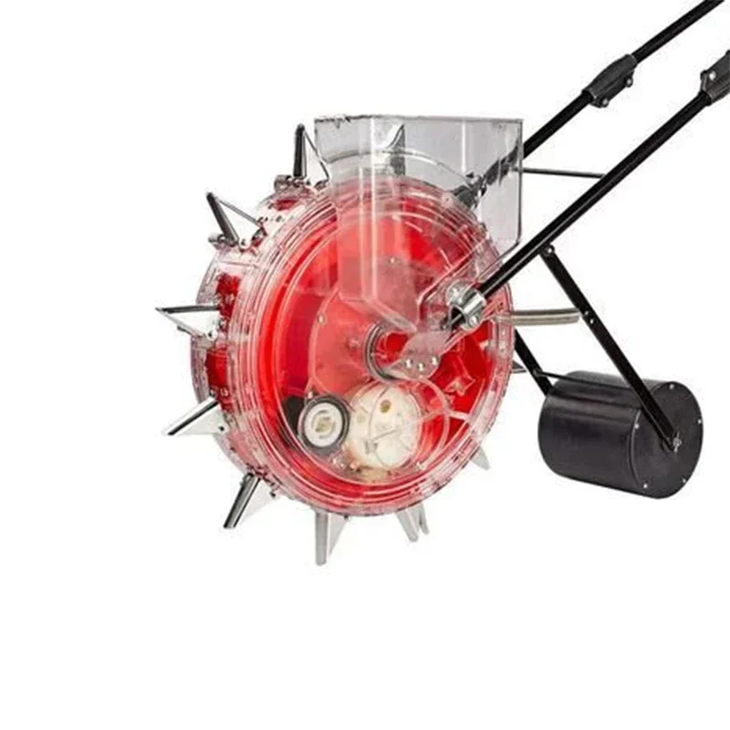 Multi-function Hand-push Seeder Seed Planting Tool On-demand Precision Planter Gardening Planting Wheeled Planter Film-Pressing