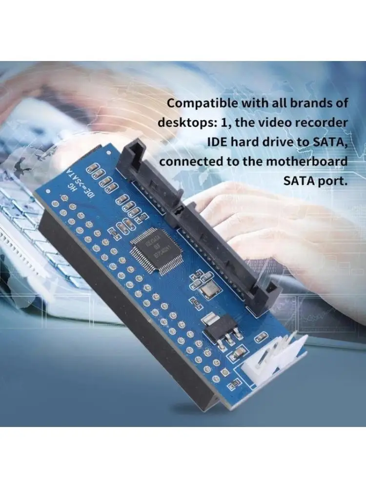 652F IDE to Hard Disk Converter 40Pin Hard Drive Connector Adapter for 3.5