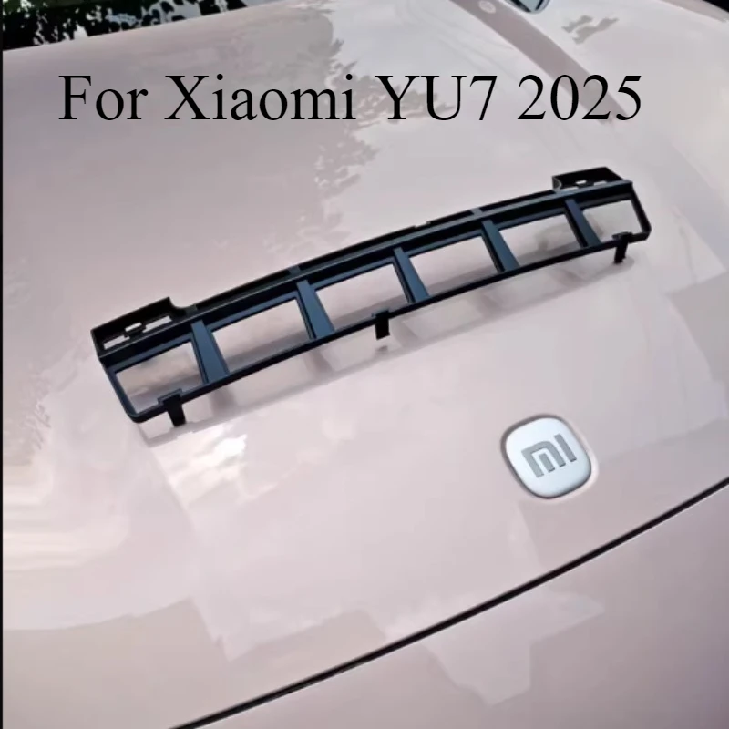 

For Xiaomi YU7 2025 ABS Front Grill Guard Mesh Air Inlet Vent Cover Car Bumper Accessories