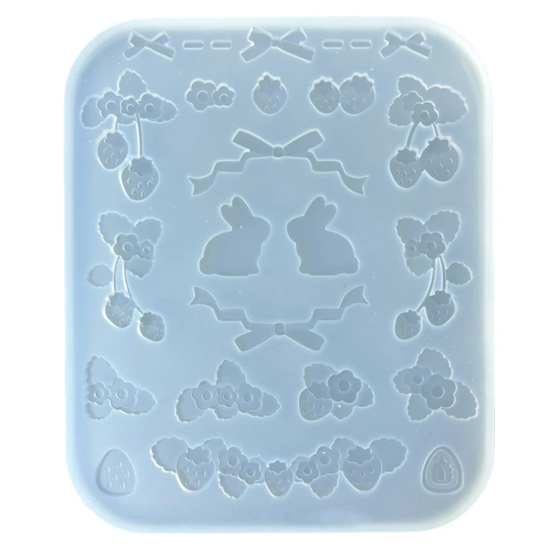 Flexible Alternative Resin Mold Practical Moulds for Creating Unique Gifts 3XUA