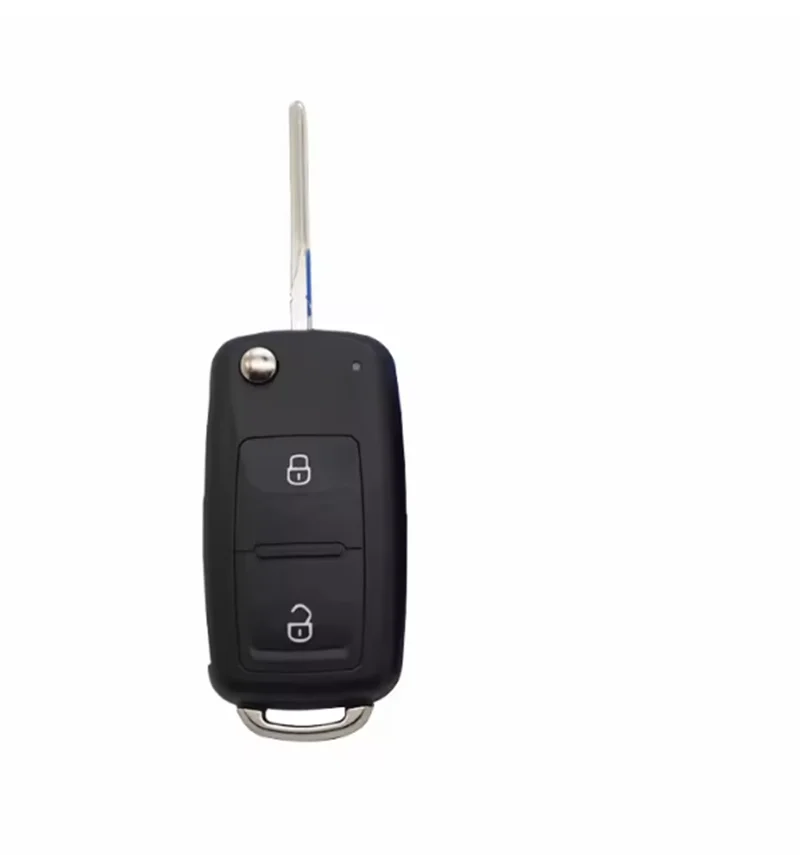1pcs 2/3 Button Flip Remote Car Key Shell for VW Polo Golf MK6 Tiguan Touareg 202AD for Skoda Rapid Octavia for SEAT Leon