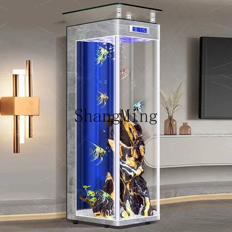 

SM advanced sense new household fish tank living room small wall goldfish tank household filter aquarium