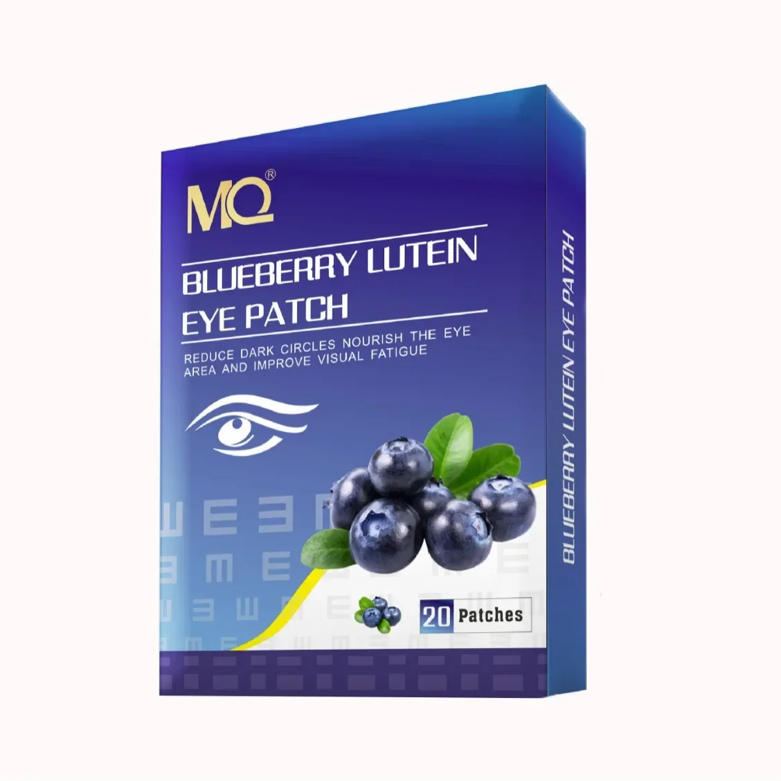 Blueberry Lutein Eye Protection Patch Children Eye Patch To Relieve Fatigue Cold Lutein Disposable Home Cold Compress Eye Patch