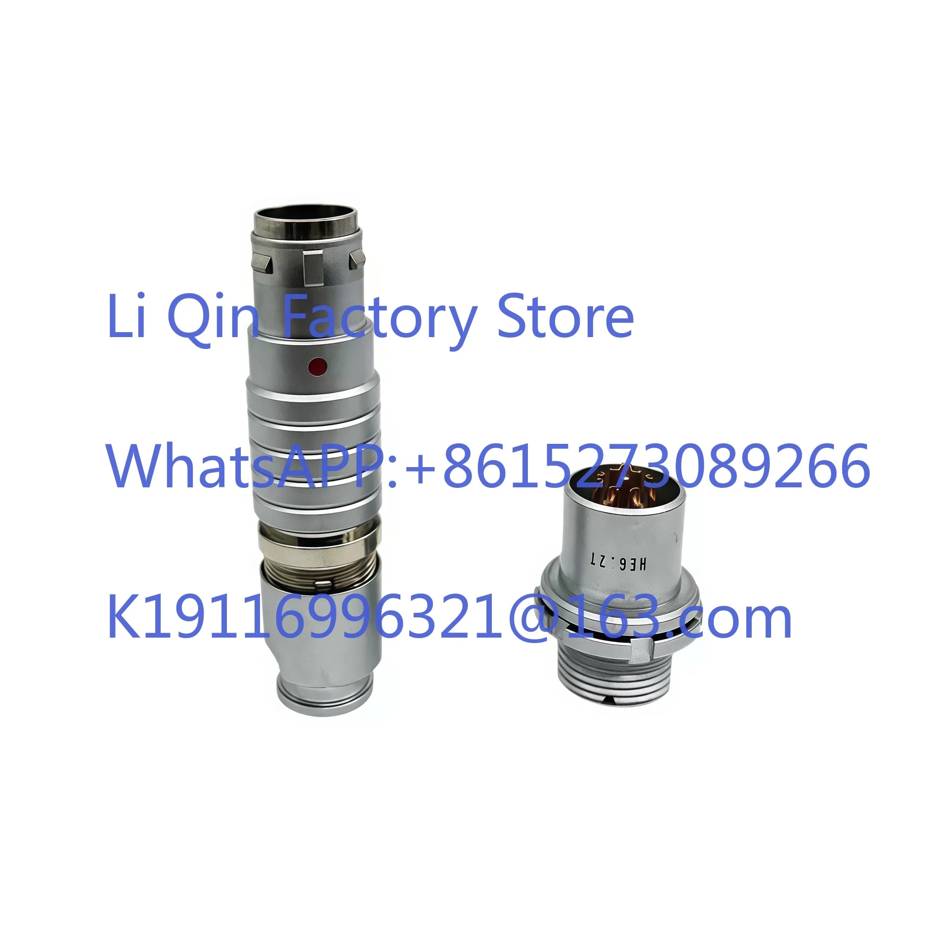 Compatible with Remo T series multi-core round metal aviation plug socket push-pull self-locking waterproof connector