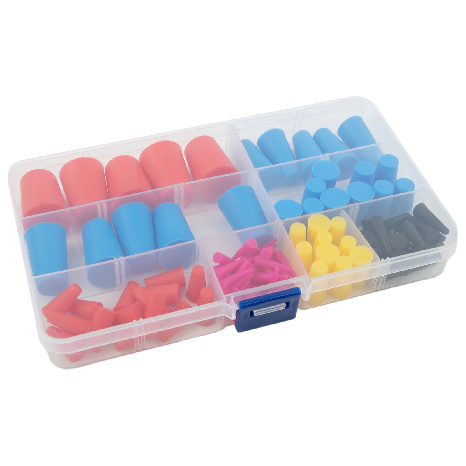 Comprehensive 105 Pcs Silicone Cone Plug Assortment Kit High Temp Masking Plugs for Heat resistant Applications