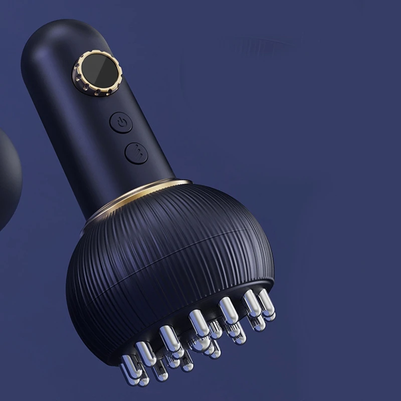 ABJI-Handheld Electric Cupping Negative Pressure Heating Massager Household Electric Scraping Instrument Electric Cupping