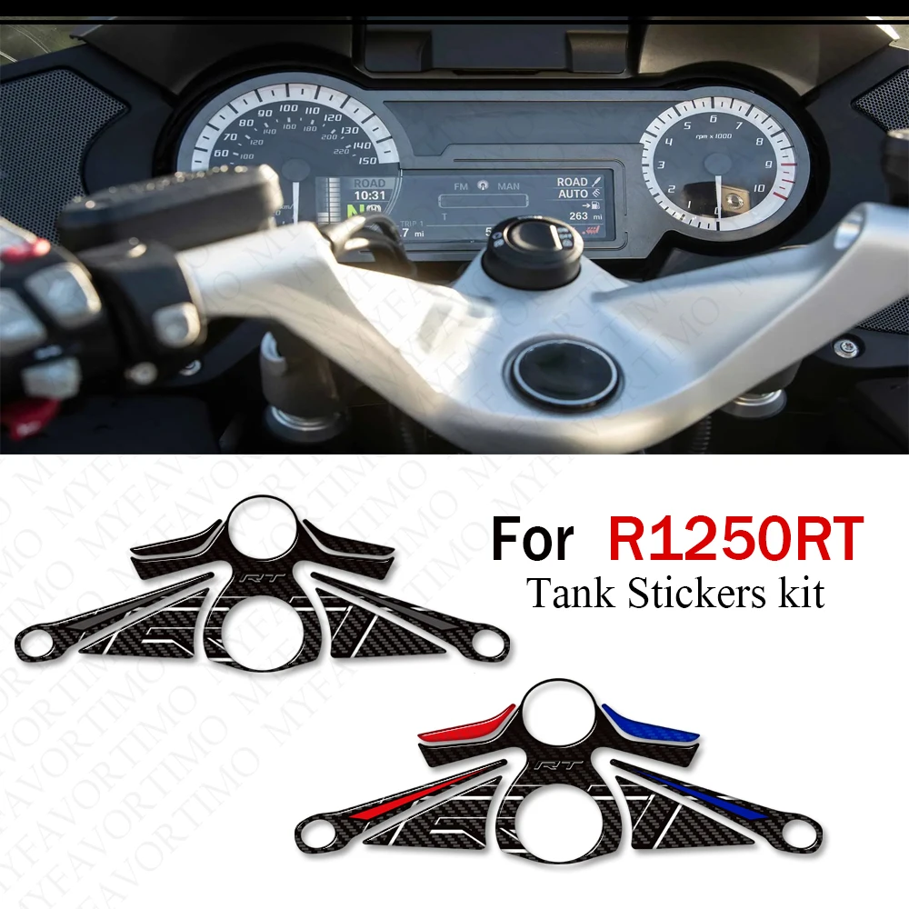 

For BMW R1250RT R 1250 RT 2024 Motorcycle Tank Pad Grips Kit Knee Stickers kit Decals Fairing Fender Protector Epoxy resin