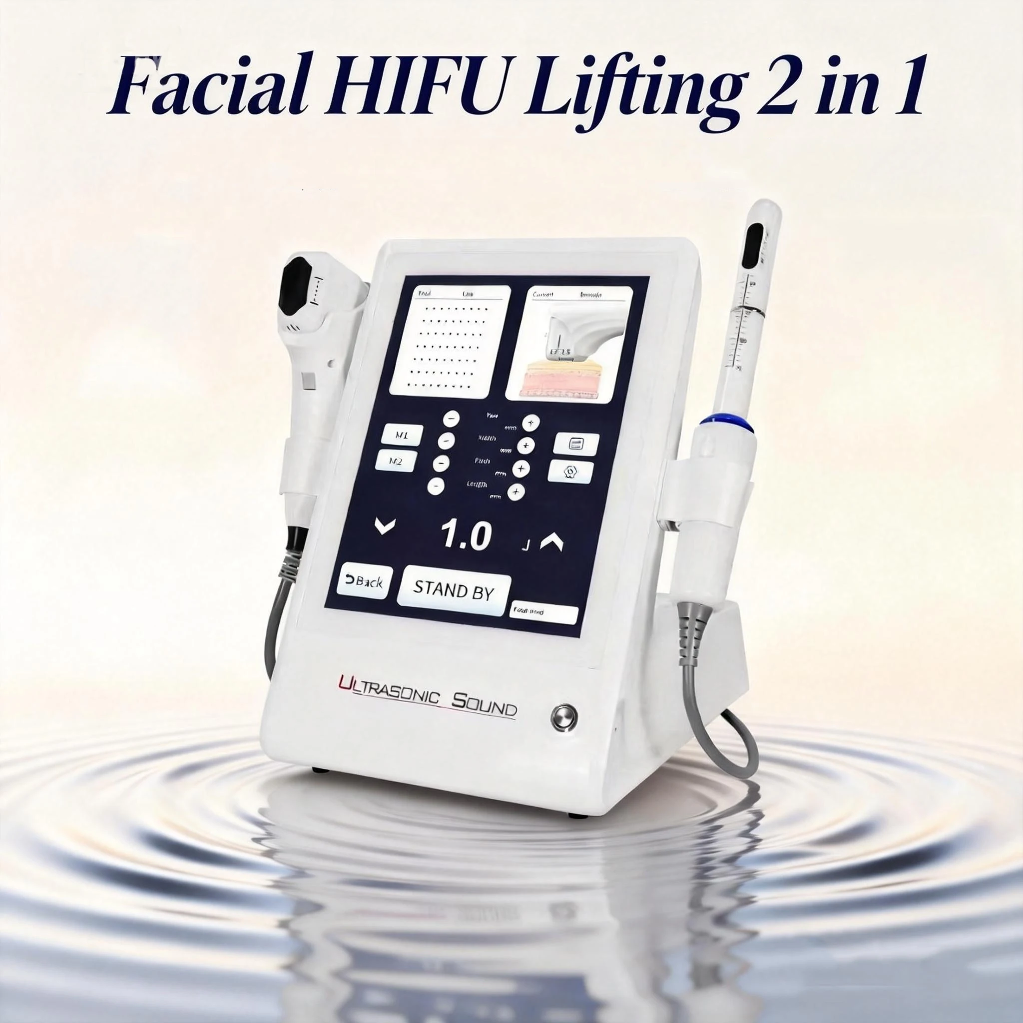 

Facial HIFU Lifting 2-in-1 Postpartum Lifting and Firming Multifunctional All-in-One Machine