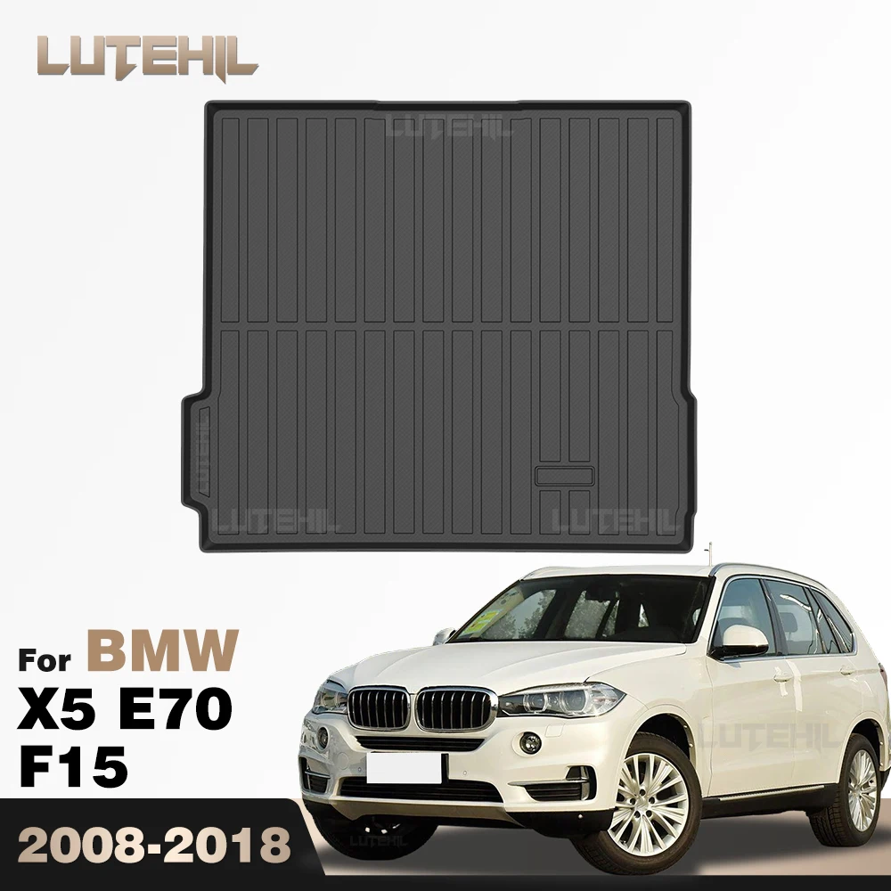 

Для BMW X5 E70 F15 2008-2018 (2009, 2010, 2011, 2012, 2013, 2014) — Коврик в багажник из TPE, защитный вкладыш, водонепроницаемые аксессуары