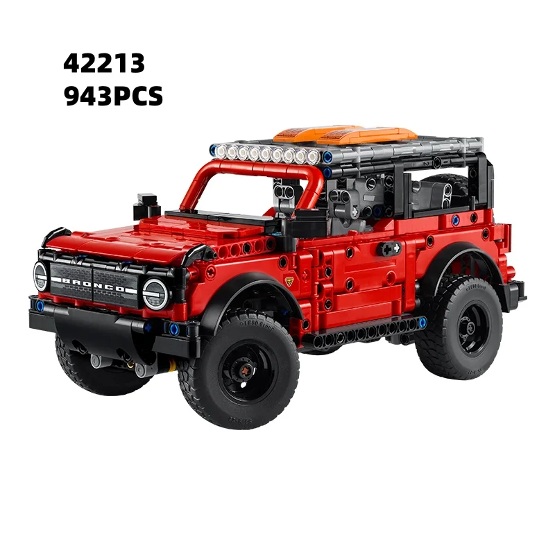 Véhicule tout-terrain SUV, modèle de course, cadeau de fête, Festival, jouet éducatif en brique pour enfants, 943 pièces