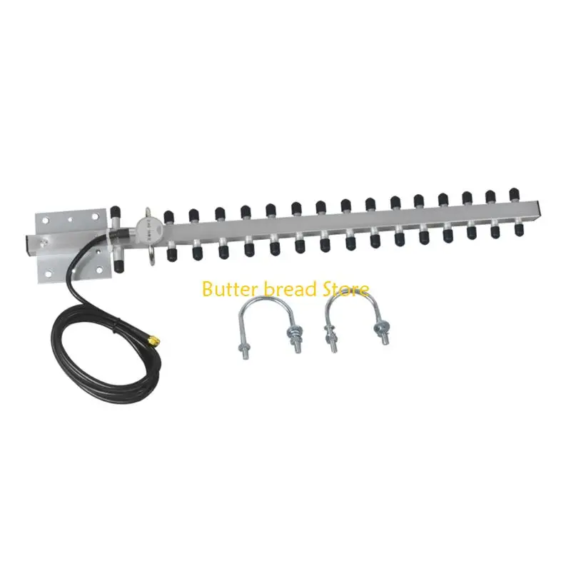 W89C Zuverlässige Aluminium 2,4G 25 -Antennen mit 16 Abschnitt, die für die Verbesserung der geeignet sind