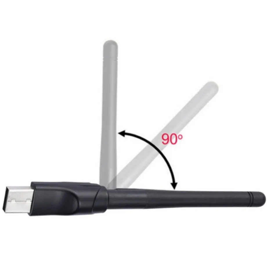 USB WiFi Adapter MT7601 LAN Wi-Fi Receiver Dongle Antenna 802.11 b/g/n 150Mbps WIFI Adapter Wireless Network Card for PC Windows