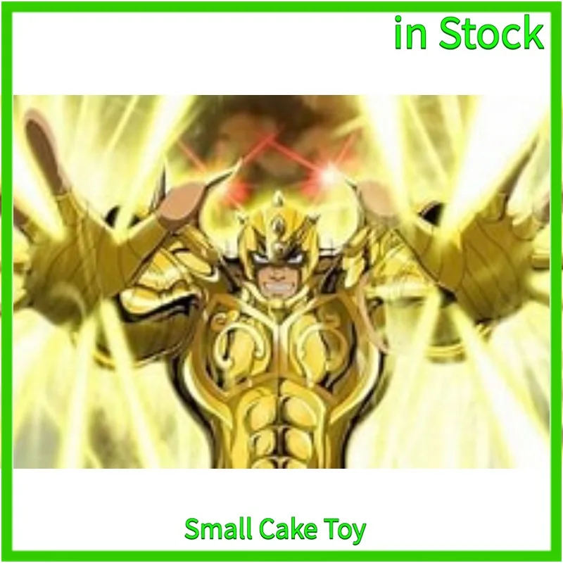 

Metal Club/MC Saint Seiya Myth Cloth EX Taurus Aldebaran 24K/Mirror Gold Knights of the Zodiac Action Figure In Stock