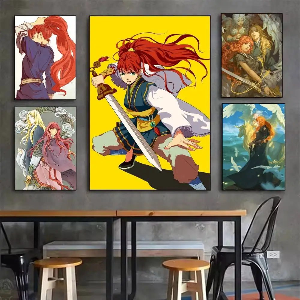 The Twelve Kingdoms Anime  Poster Waterproof HD Art Wall Decal Self-Adhesive Print