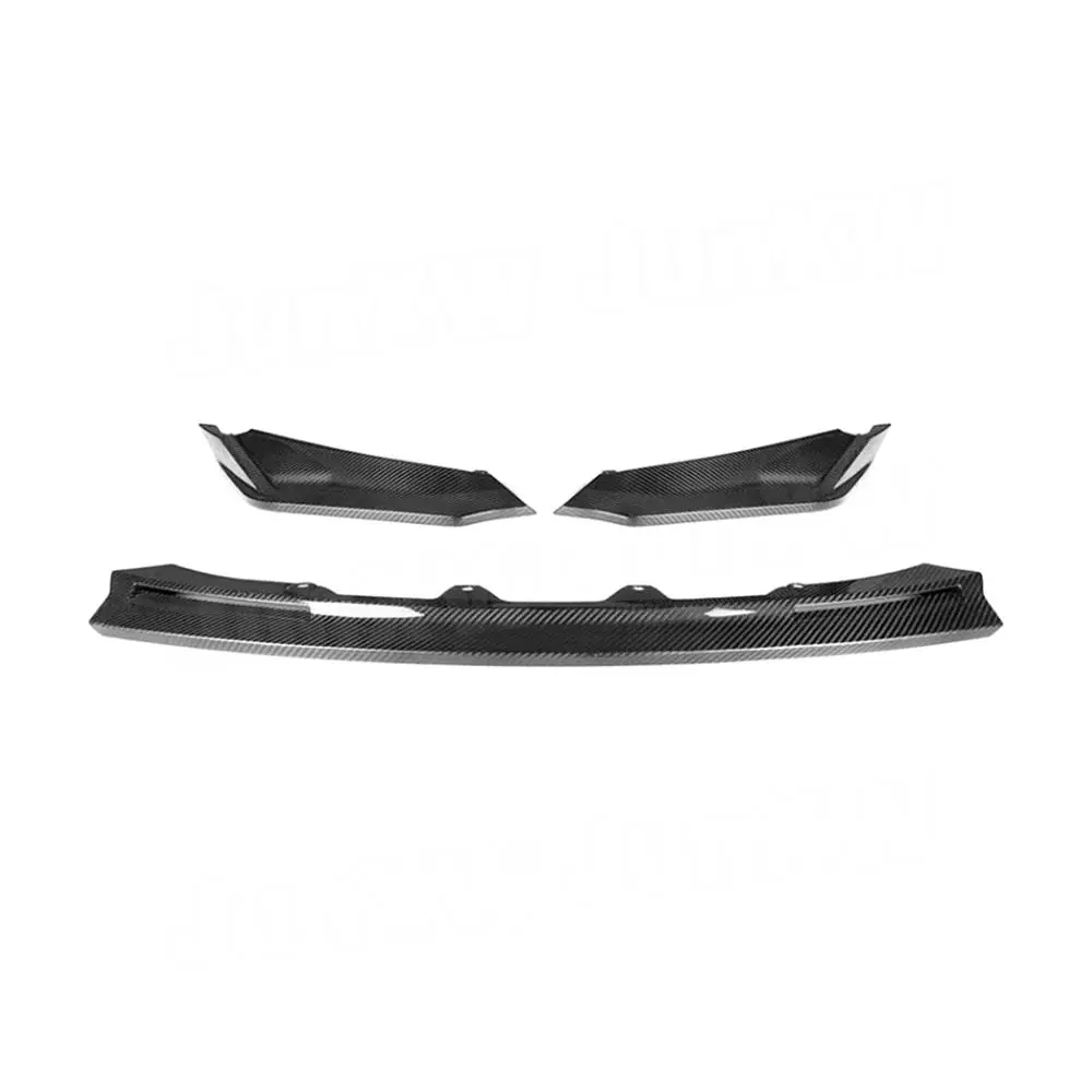 Carbon Fiber Car Front Bumper Lip Spoiler for BMW 3 4 Series G80 G82 G83 M3 M4 Competition 2020+ FRP Front Bumper Body Kits