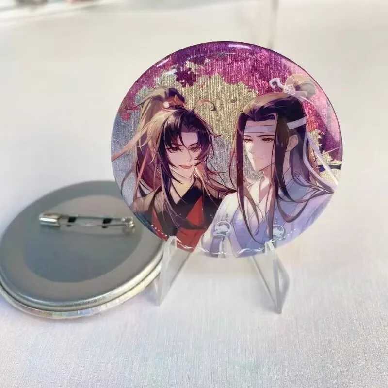 베스트셀러 콜라보레이션 '악마의 길의 대가' 주변 상품 58mm 배지 가방 펜던트 웨이 우시안 란 왕지