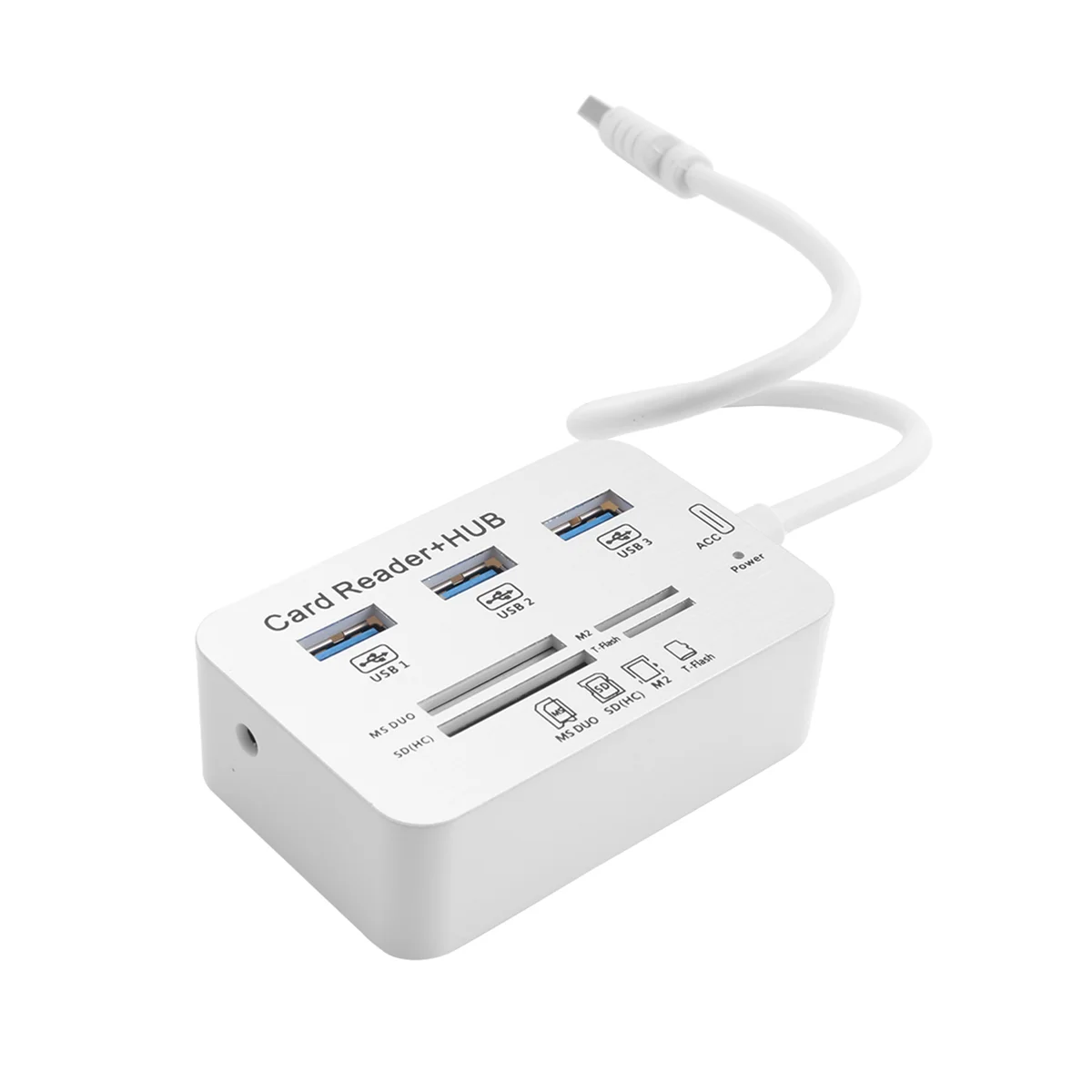 

T88C USB-концентратор 3.0 USB-разветвитель 3-портовый удлинитель Multi USB-удлинитель Multiple 3 0 Hub Устройство чтения карт SD Расширитель USB3.0 для ПК