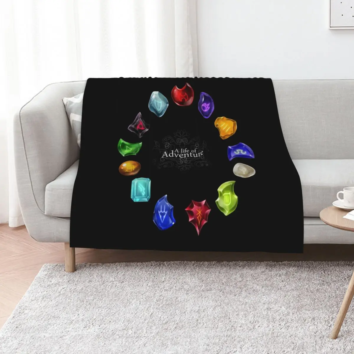 A Life of Adventure Throw Blanket Sofa Throw Travel Bed for sofa Blankets Sofas Of Decoration Summer Blankets