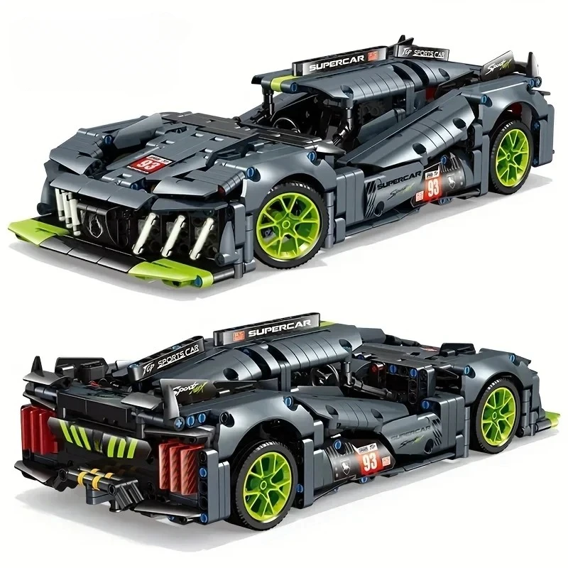 1280PCS Technical 1:14 Peugeoted 9×8 Speed Car Building Blocks 42156 Racing Vehicle Assemble Bricks Toys Gifts For Kids Boy