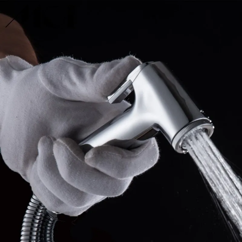 Bidet Toilet Sprayer Head Handheld Bidet Faucet Spray 1.5M Hose For Sanitary Shattaf Shower Head Self Cleaning Accessories view 4