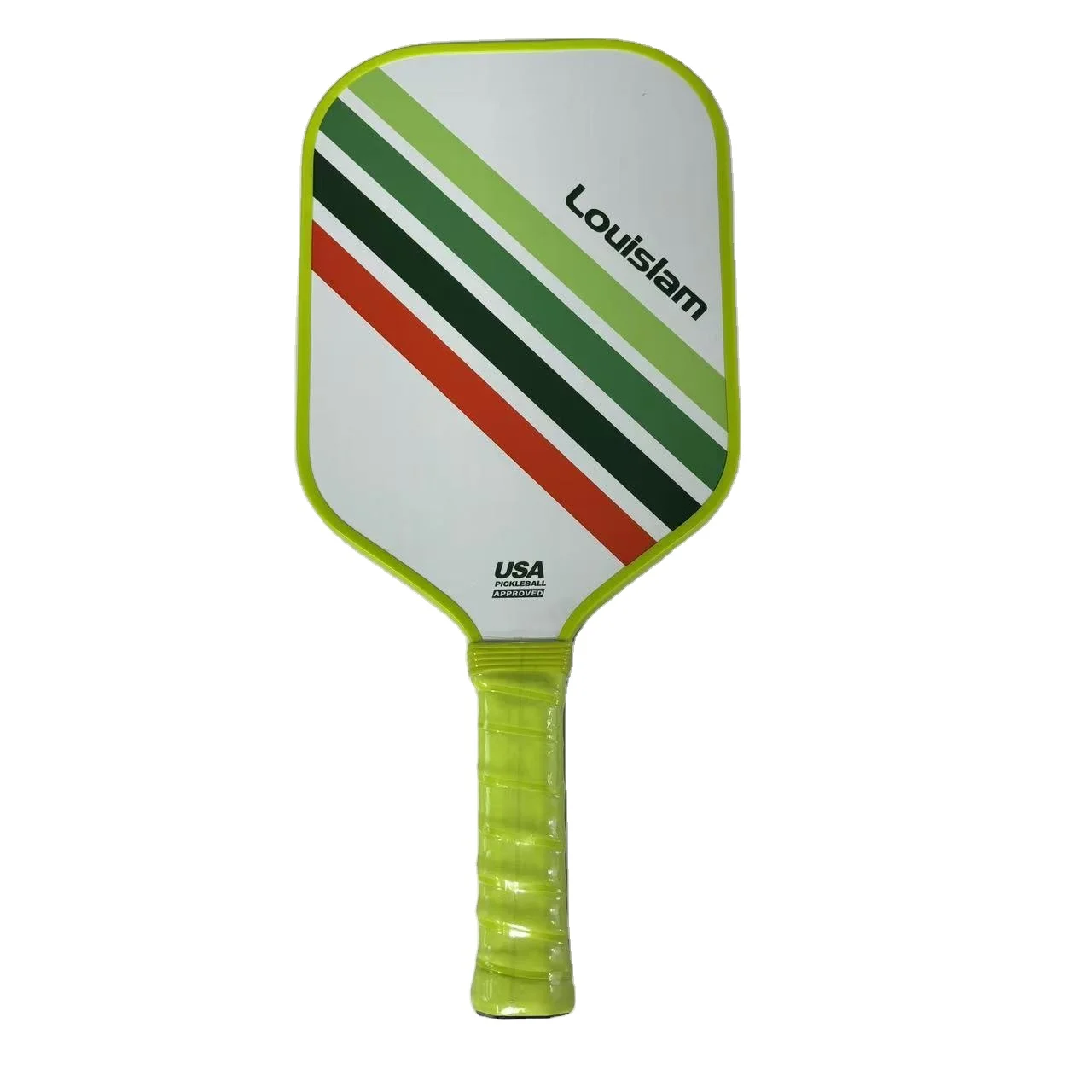 

Custom T700 textured carbon fiber pickle paddle thermoformed 16mm for training with custom markings