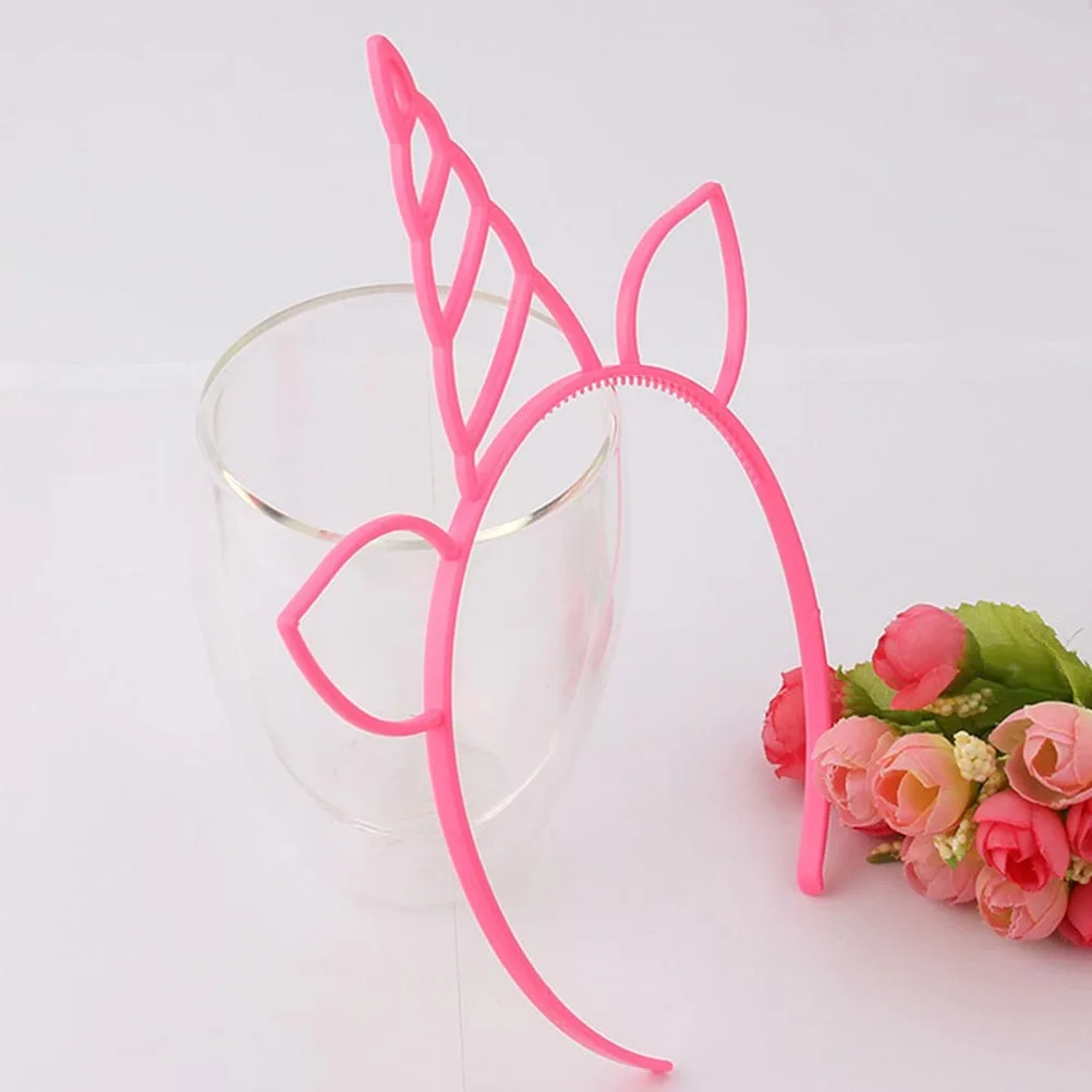 

6 Pcs Kids Hair Accessories for Girls Unicorn Headband Hoops Creative Fashion Child