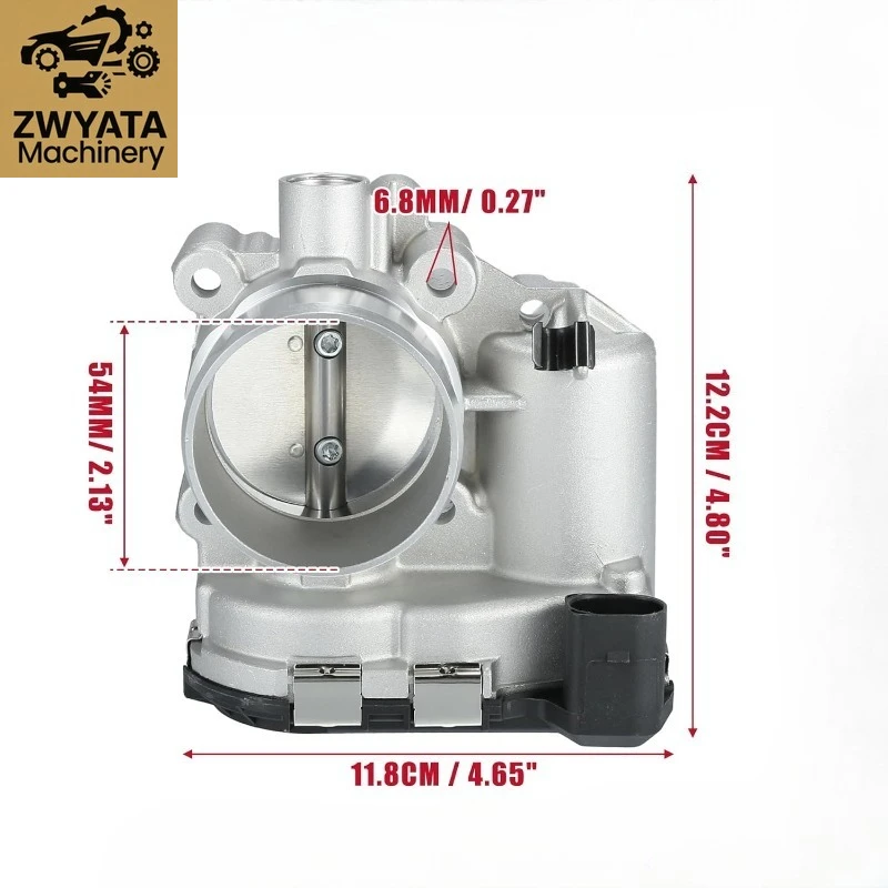 

Throttle Body 7S7G9F991CA 7S7Z9E926A for Ford FIESTA ESCAPE FUSION TRANSIT CONNECT 1.6L 2011-2019