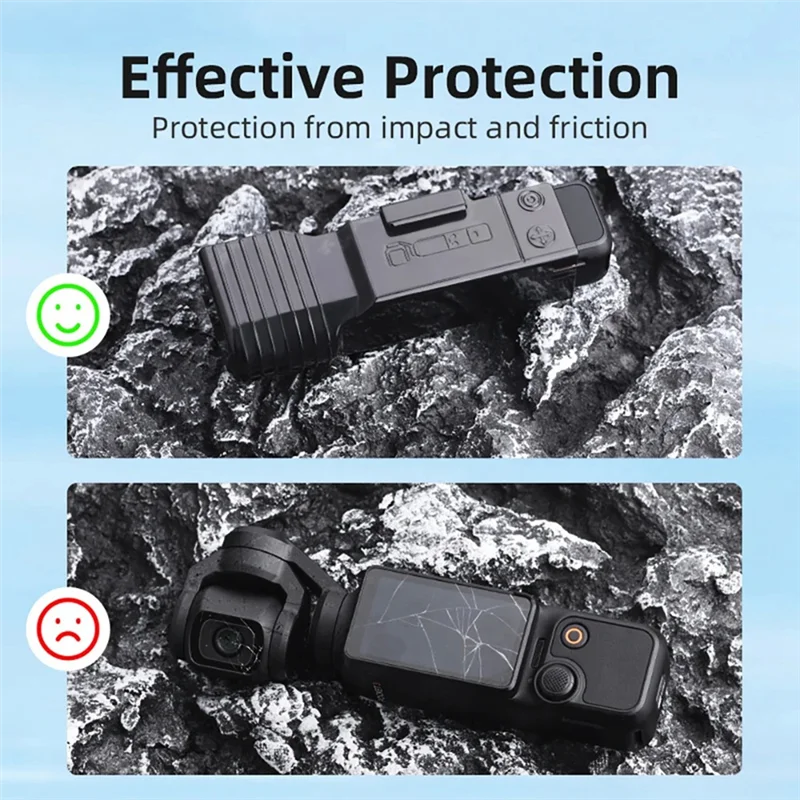 Крышка объектива для камеры DJI Osmo Pocket 3, защитный чехол, устойчивый к царапинам корпус Pocket 3, портативные аксессуары