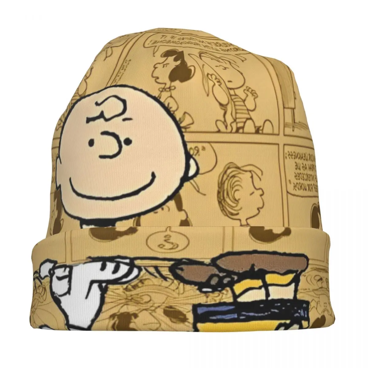 Snoopys Cartoon Dog Chemo Beanie Man Woman Winter Wear Skullies Caps Bonnet Knitting Hats