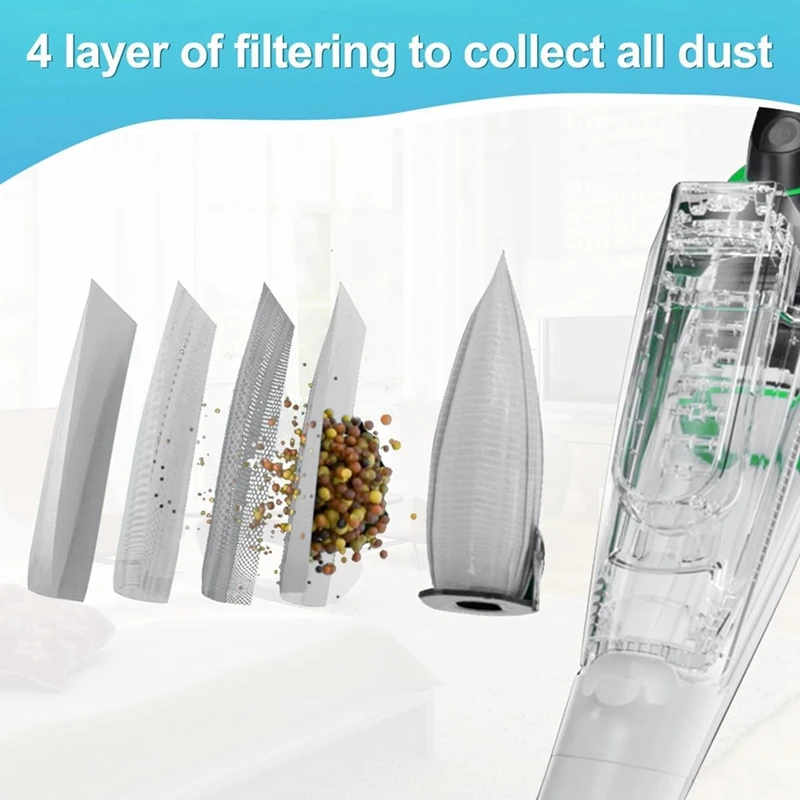 8 sacs d'aspirateur pour Vorwerk Kobold FP7 VK7, sans fil, avec 2 moteurs de protection Pound