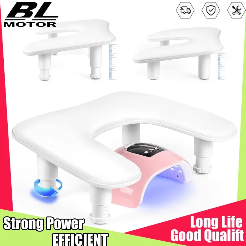 

Подставка для рук U-образной формы с регулируемой высотой, подушка для маникюра, мягкая подставка для рук из микрофибры и искусственной кожи для салонов красоты