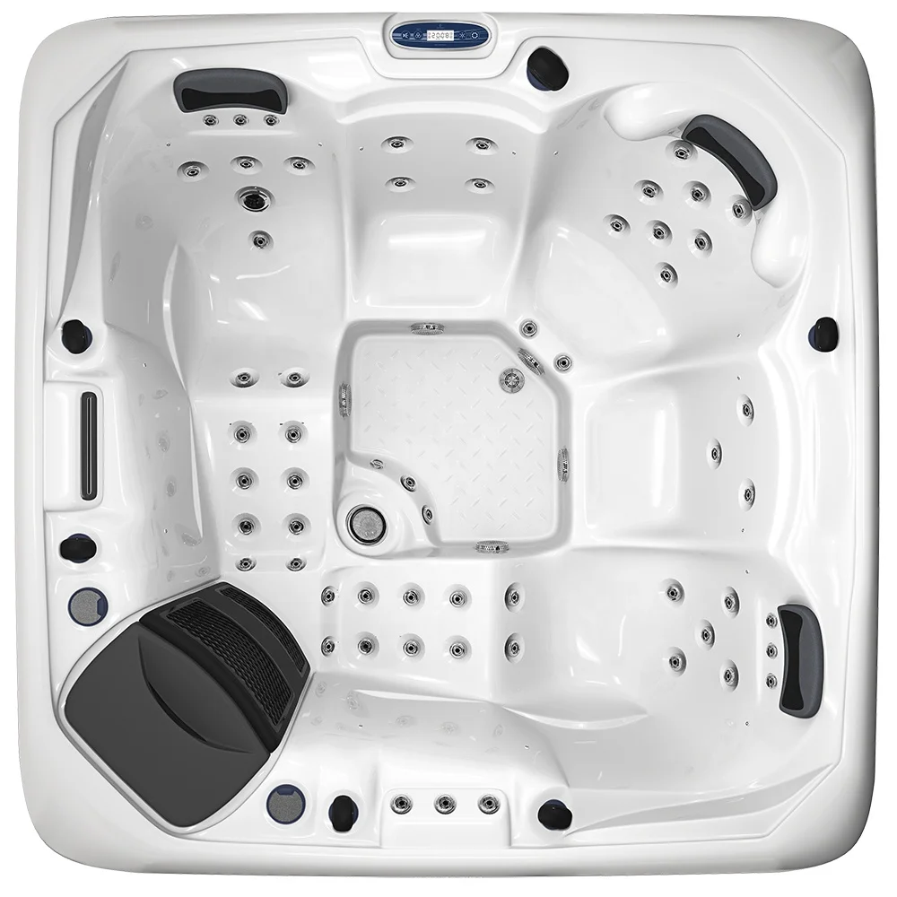 2.0m Outdoor Hot Spa Acrylic Swimming Pool whirlpool Massage Bathtub for 5 Adults