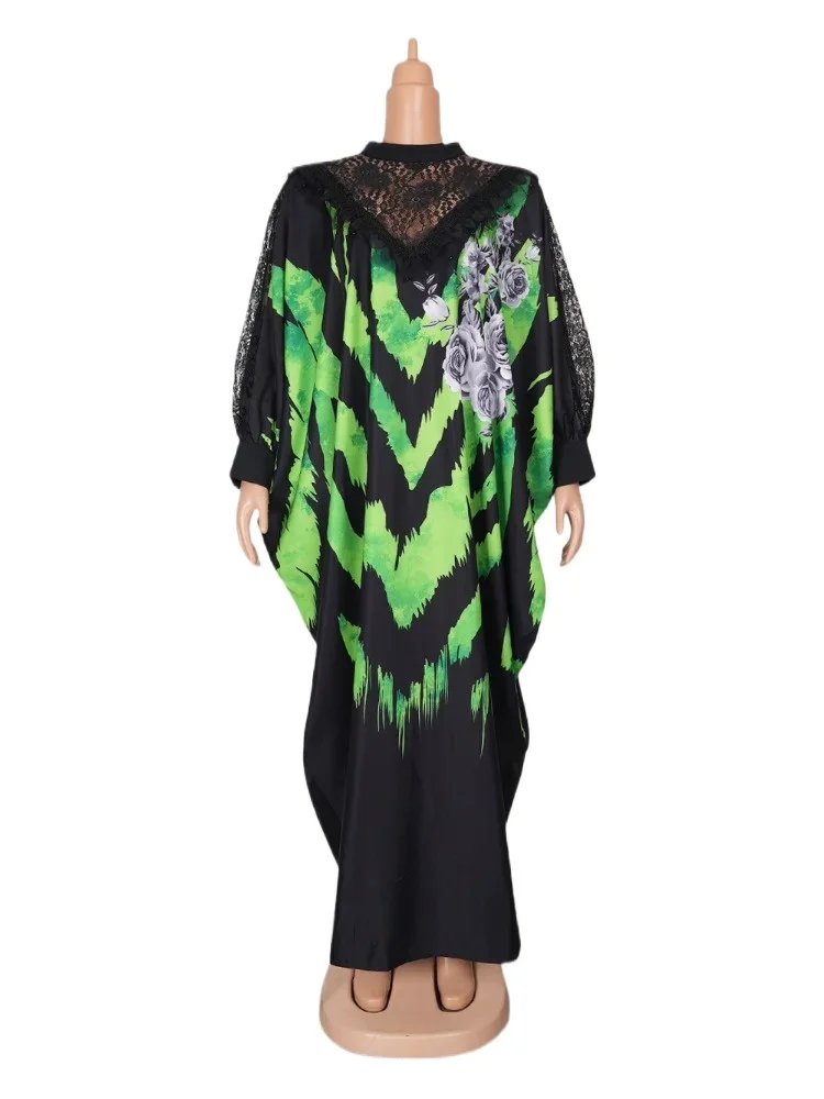 

African Dresses for Women Traditional Africa Clothing Dashiki Ankara Outfits Gown Abayas Robe Muslim Kaftan Maxi Long Dress 2024