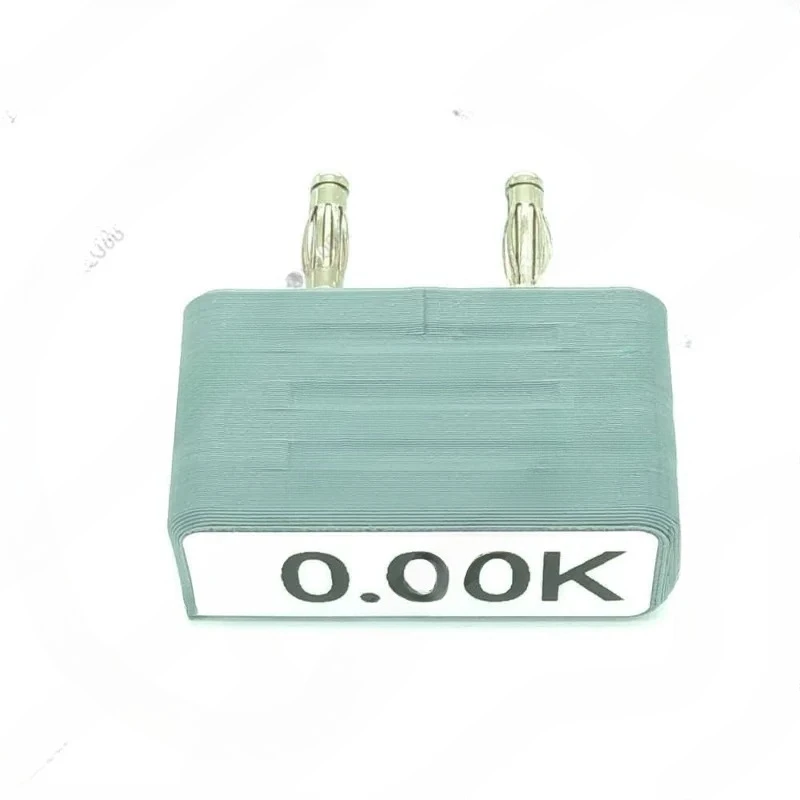 Multimeter calibration resistance, reference resistance for calibration and calibration, spacing 19.05mm 0.1% 25PPM