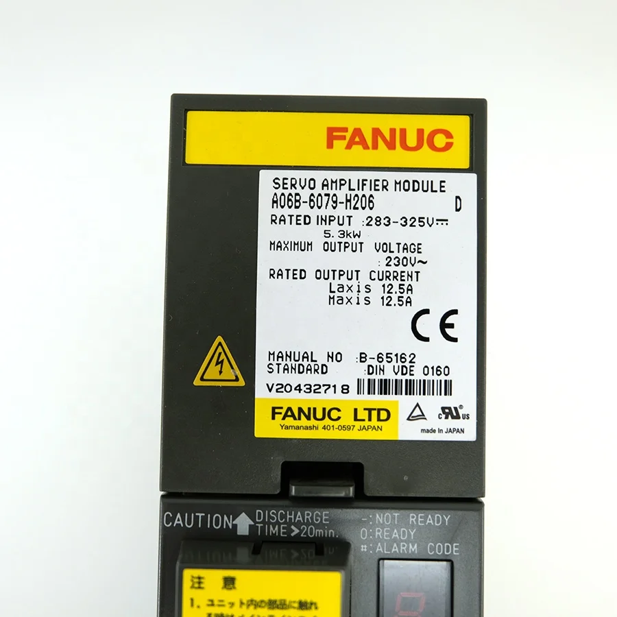 

High Quality A06B-6079-H206 Drive Servo Amplifier Module - Precision Control Electronics Component
