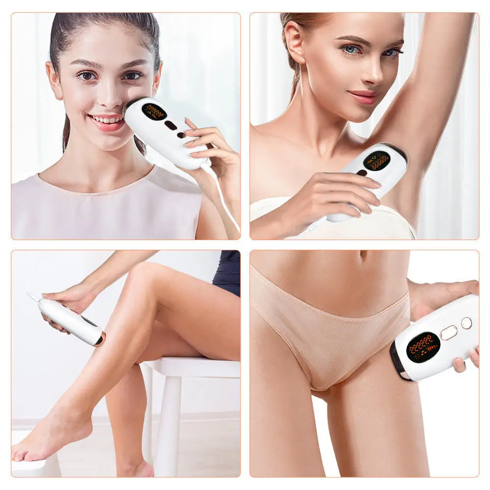 Ipl Laser Hair Removal Upgraded  Flashes Painless Hair Remover Bikini Line Epilator For Home Use