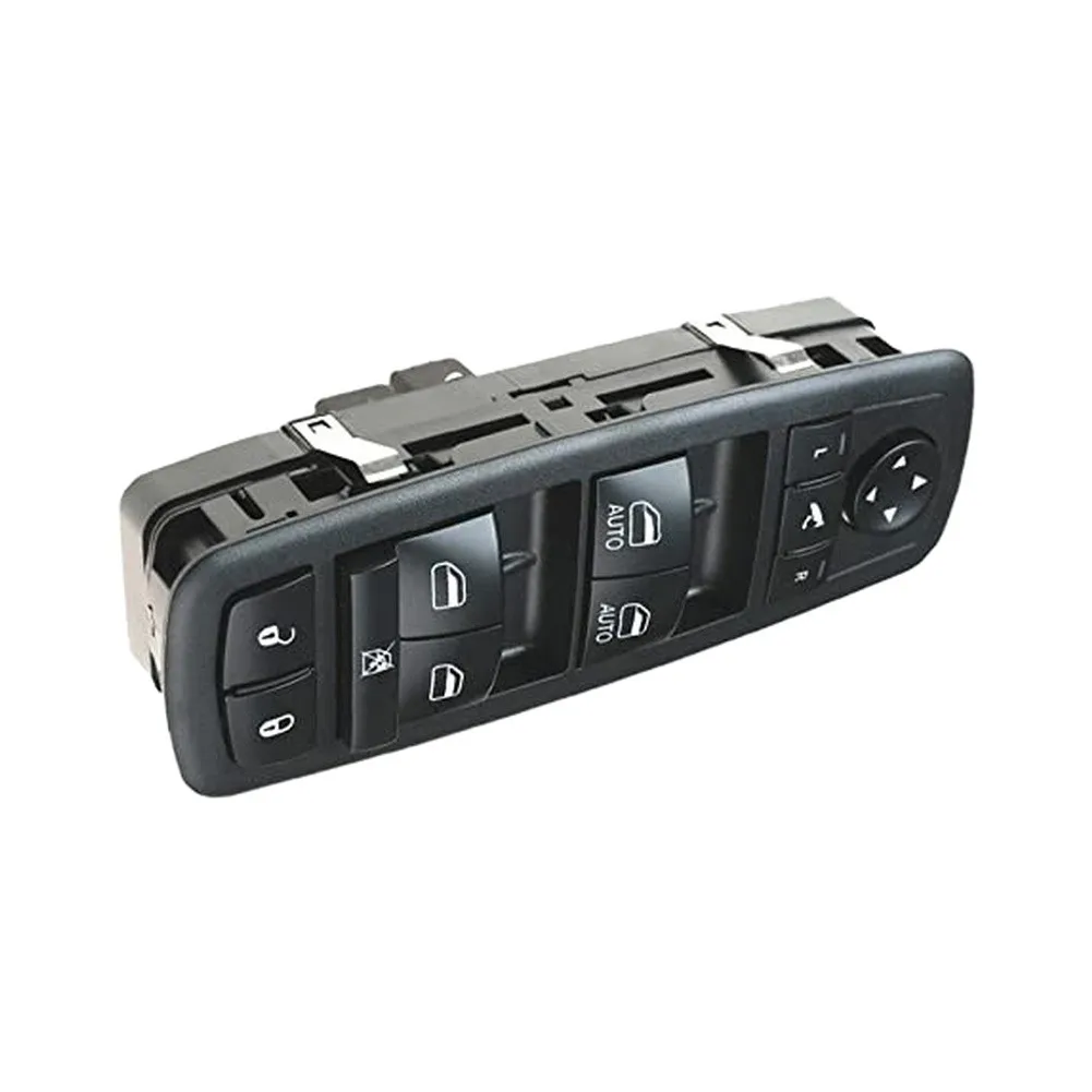 Window Regulator Switch Assembly 68271208AB Black ABS Plastic Door Control Button For Jeep For Cherokee 2.4L 3.2L 2.0L 2019 2