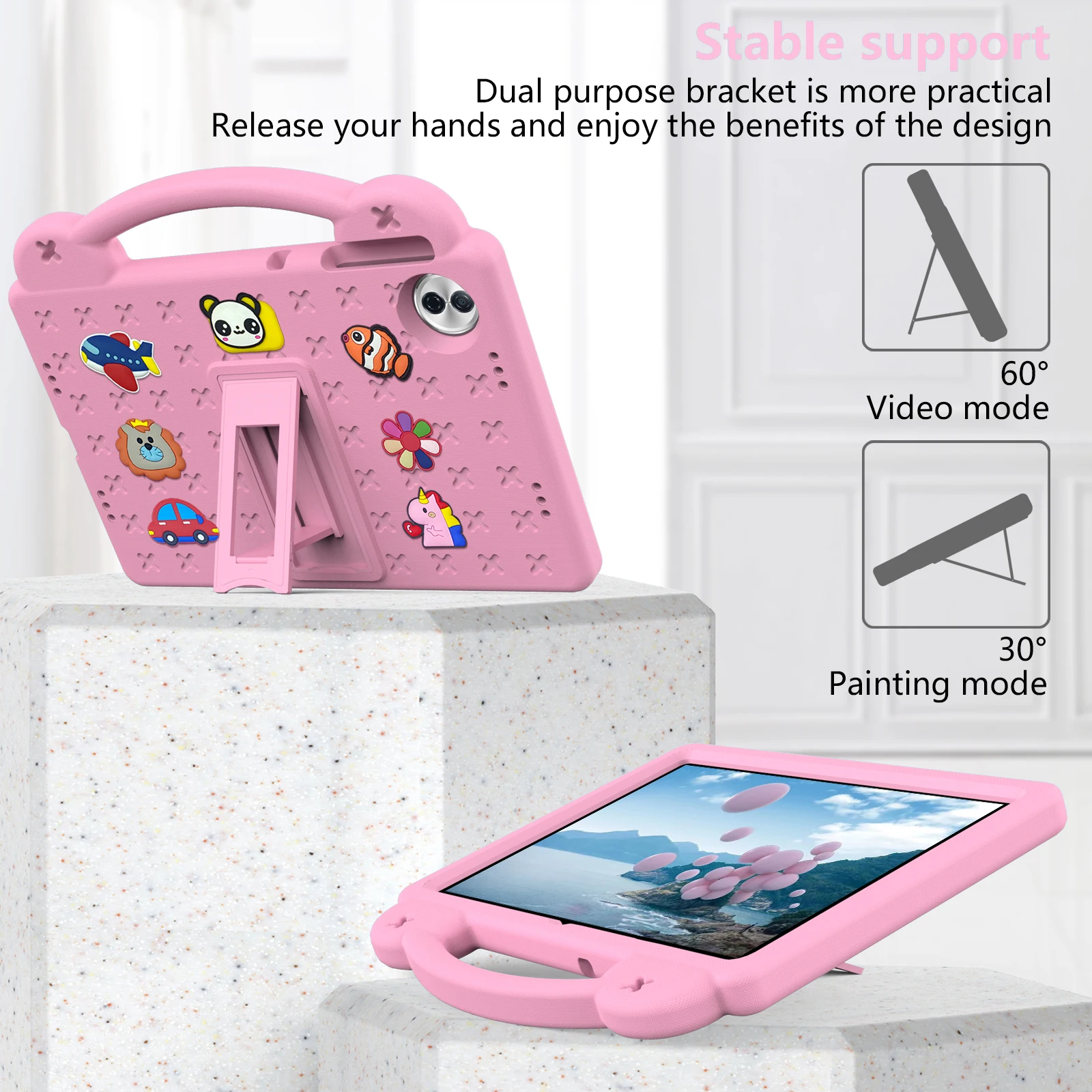 EVA Case For Huawei Honor Pad X8b X8a 20 10 9 X9a X9 X8 Pro X8 Lite MatePad SE 11 10.4 10.1 Pro 10.8 12.6 T10 S MediaPad T5 10.1