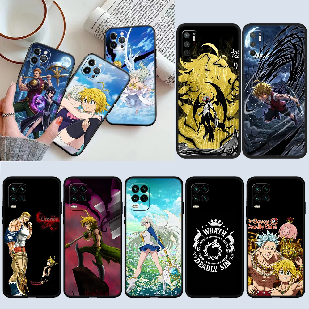 Capa de Celular de Alta Qualidade DI41 S-Seven D-Deadly Sin Nova para Xiaomi Poco F8 M4 M5 M6 M7 X3 X6 X7 Pro GT NFC Ultra