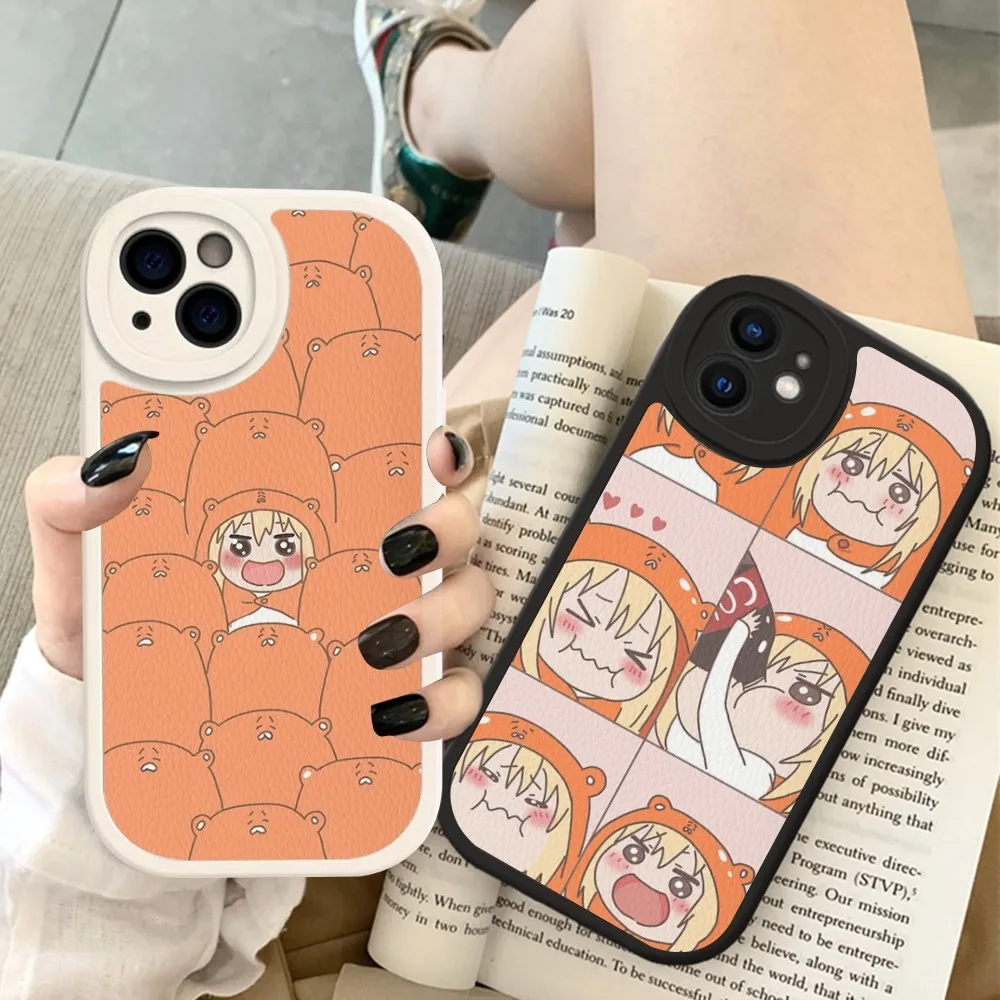 

Umaru Chan Anime Doma Umaru Phone Case Hard Leather For iPhone 14 13 12 Mini 11 14 Pro Max Xs X Xr 7 8 Plus Fundas